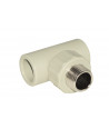 На фото Hi-Therm PP-R tee with male metal thread